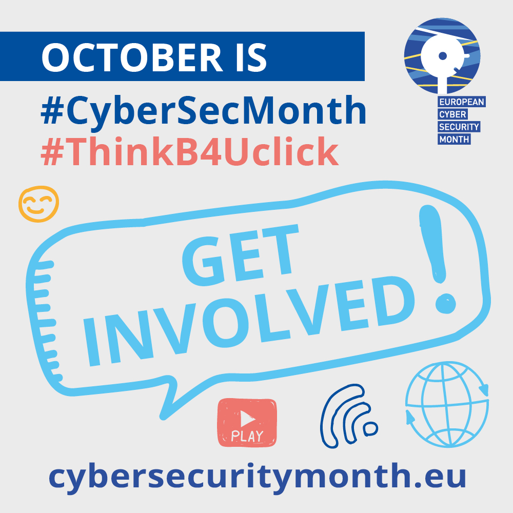 Official Banner ECSM European Cybersecurity Month